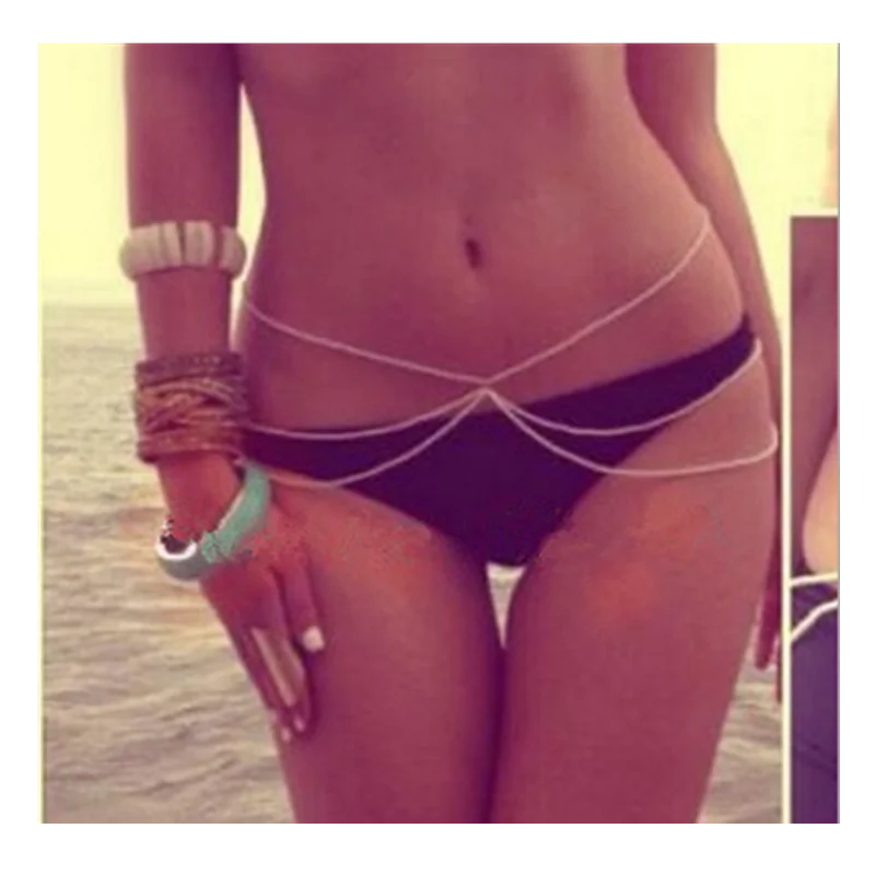 X8 горячие летние пикантные средства ухода за кожей цепи золото цвет три слоя