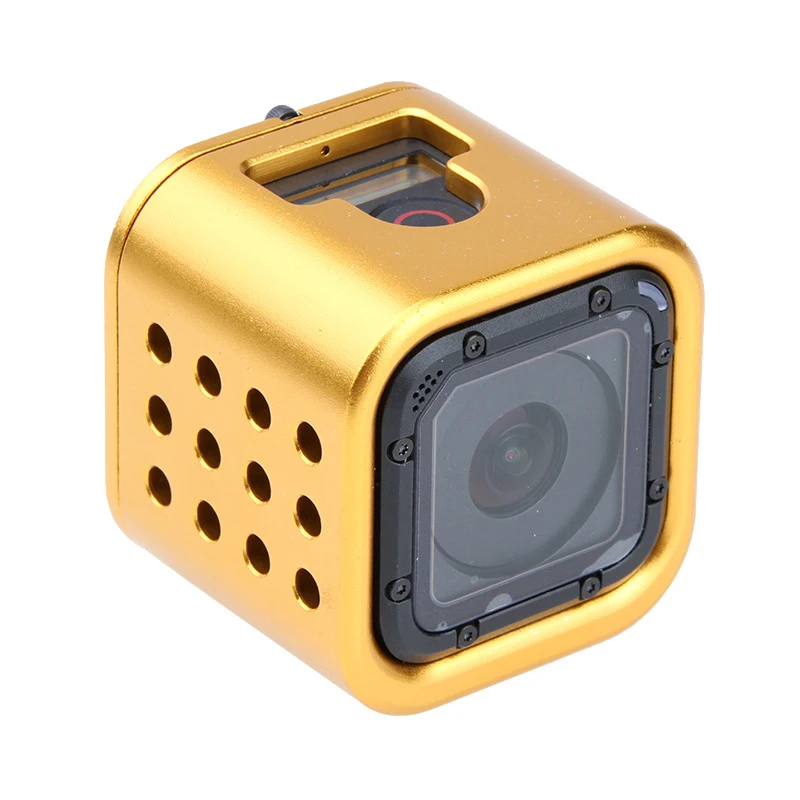 CNC Aluminium Protective Housing Case Cover Frame for GoPro Hero 4 5 Session Action Camera Accessory | Электроника
