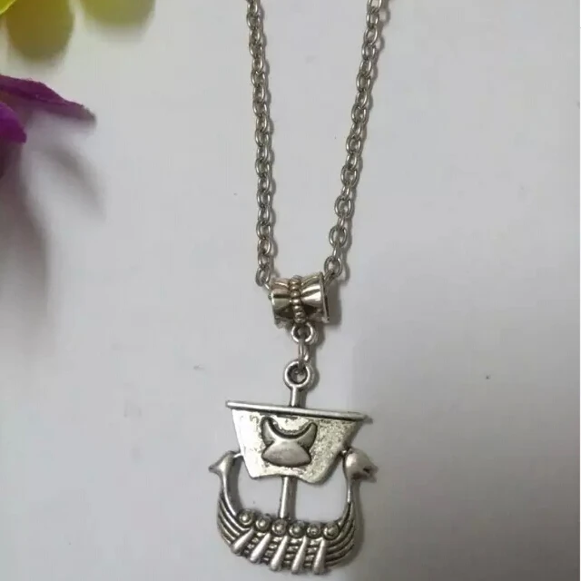 Модные тибетские серебряные красивые пиратские Подвески ожерелье и кулоны DIY