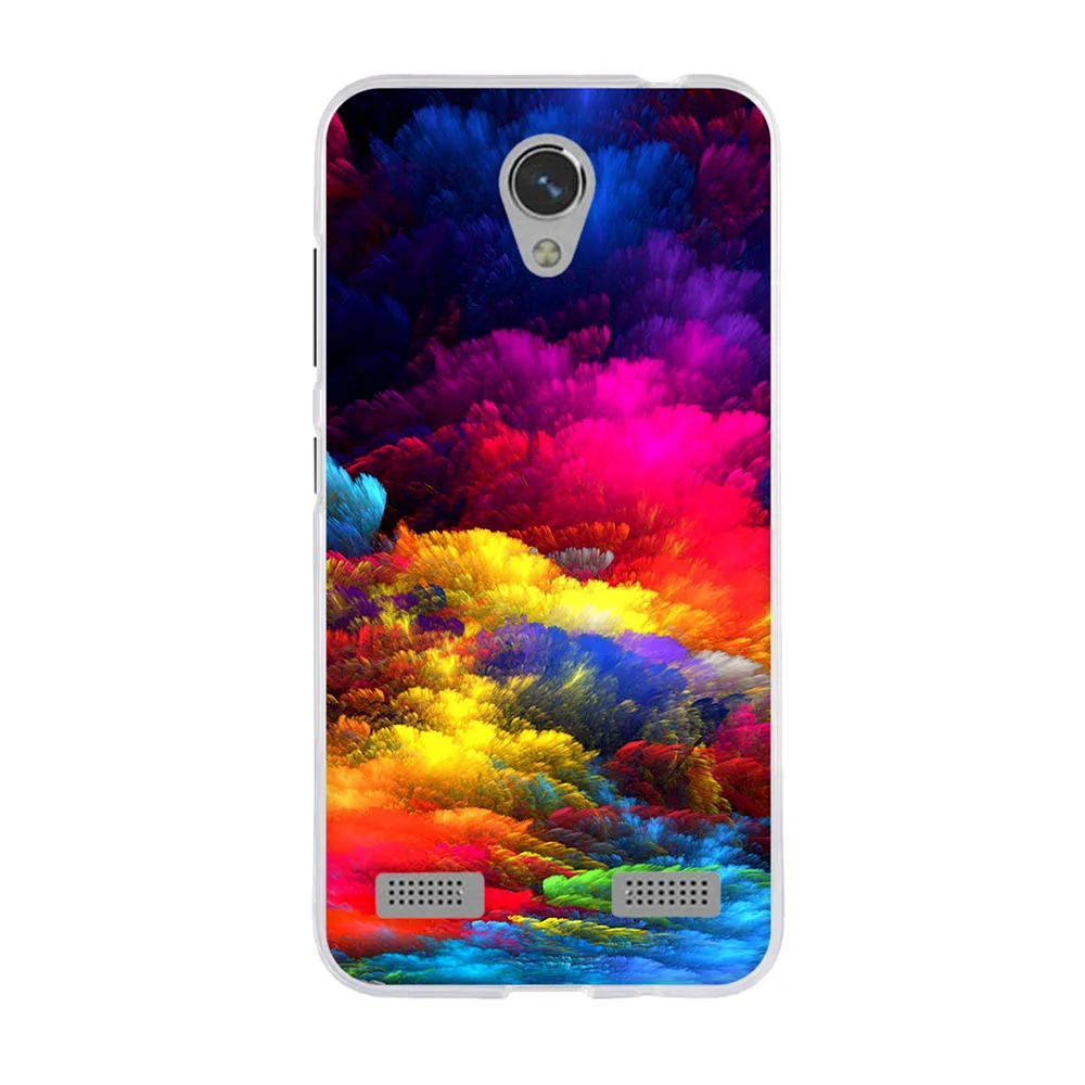9 Задняя крышка для zte Blade A520, мягкий силиконовый чехол из ТПУ для zte Blade A520 A 520, защитный чехол с цветочным рисунком для zte A520, чехол - Цвет: 9