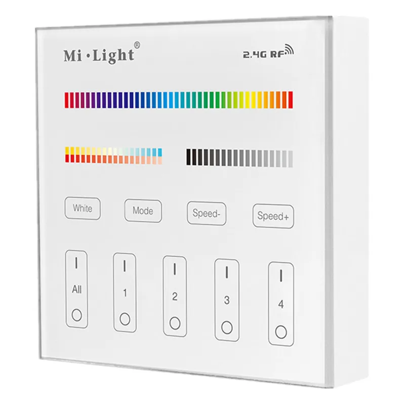 B4 Remote Mi. Светильник RGB+ CCT Светодиодный прожектор светильник мощностью 10 Вт, 20 Вт, 30 Вт, 50 Вт AC86-265V РЧ пульт дистанционного управления/Wi-Fi, Управление IP65 Водонепроницаемый Светодиодный прожектор светильник - Испускаемый цвет: B4 Remote
