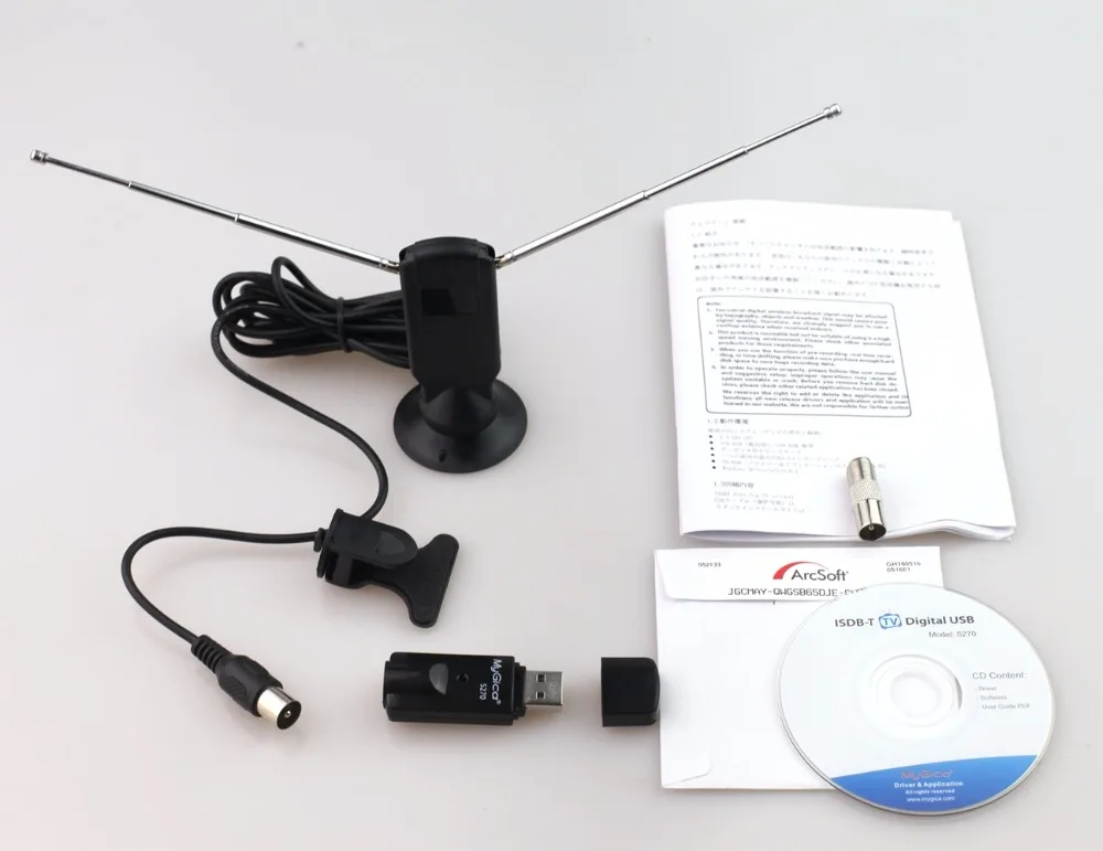 ISDB-T full seg GENIATECH Mygica S270 цифровой HDTV USB палка для Японии Бразилии Аргентина Перу Чили с Испанский Португальский