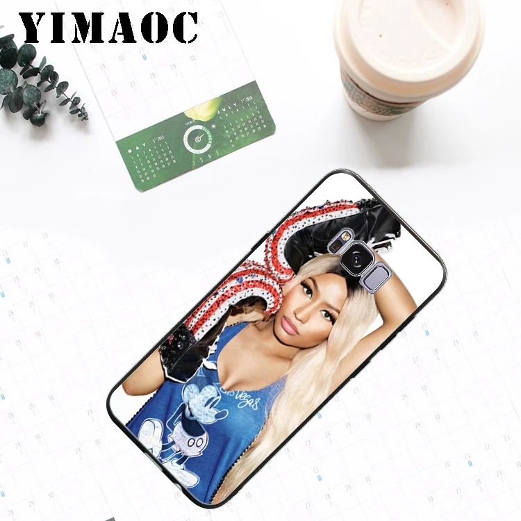 YIMAOC A44 Nicki Minaj Bad Girl Soft Silicone Case for Samsung Galaxy S9 S8 A6 Plus 2018 S7 S6 Edge A5 A3 2017 2016 Note 8 9 |