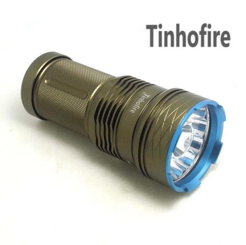 Tinhofire 20000 люмен King 12T6 светодиодные лампы 12 х Cree xm-l T6 светодиодный фонарик с Батарея