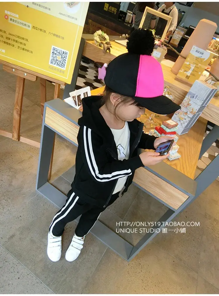Новинка весны 2019 детский спортивный костюм для мальчиков и девочек куртка с