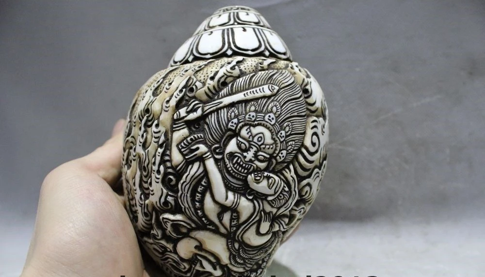 Старый тибетский буддистский храм ручная работа раковина Яб-яб статуя Будды | Дом