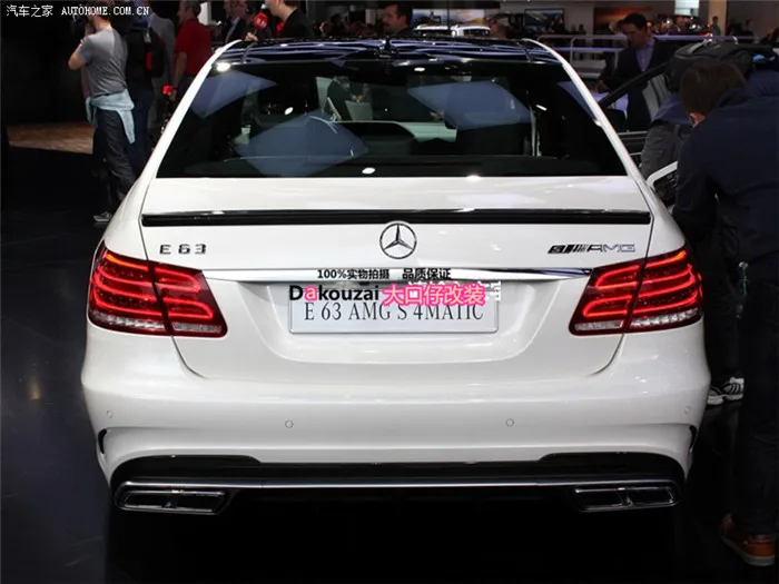 Задний спойлер из углеродного волокна подходит для Mercedes Benz E W212 E200 E260 E300L E63 AMG|carbon