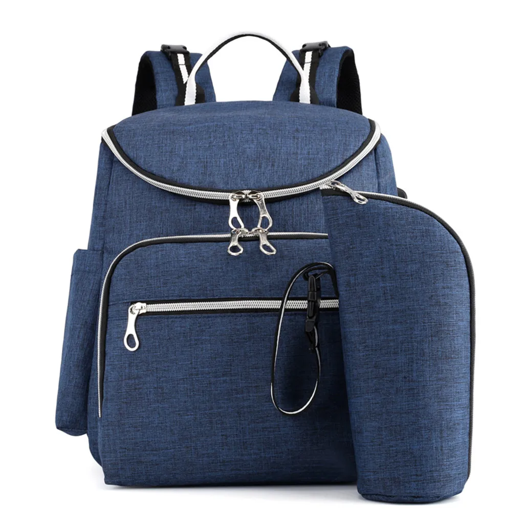 Backpack Shoulder Bag Canvas Large Capacity Backpacks for Girls Teenagers Solid Mummy Bags | Багаж и сумки