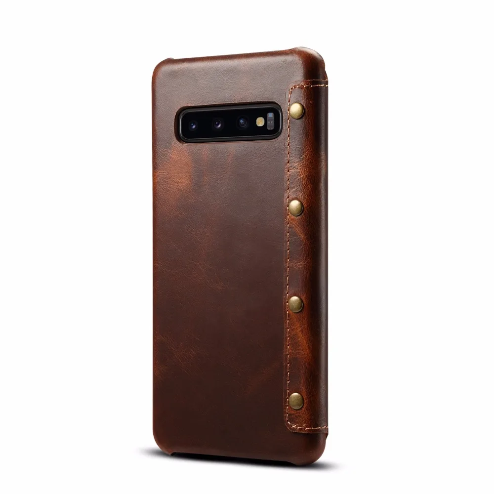 Роскошный брендовый чехол Timecat из натуральной кожи для samsung galaxy s10 plus, откидная крышка s10+ s10e, сумка для телефона с отделением для карт и бумажником