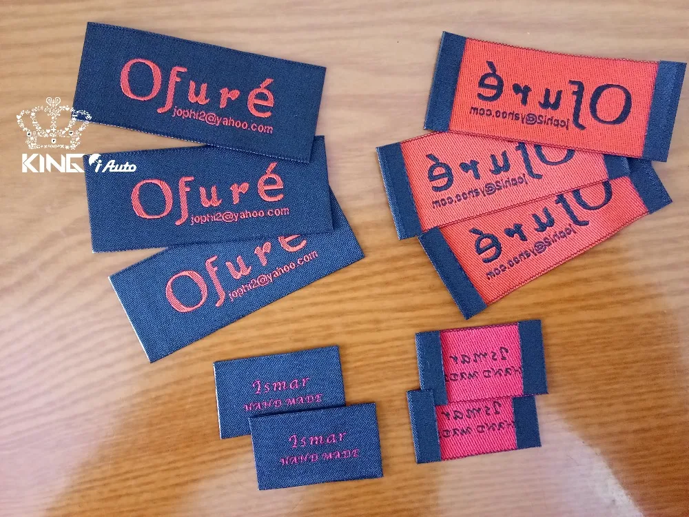 Одежда бренда или индивидуальная тканая Этикетка/Бесплатный налог и Бесплатная