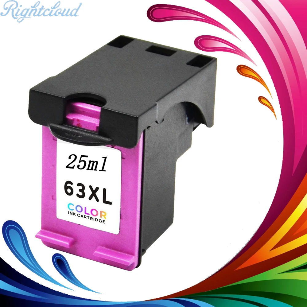 Hisaint картриджи Замена для hp 63 XL зависть 4520 4512 officejet 4655 3830 4650 Deskjet 2130 3632 3636|ink
