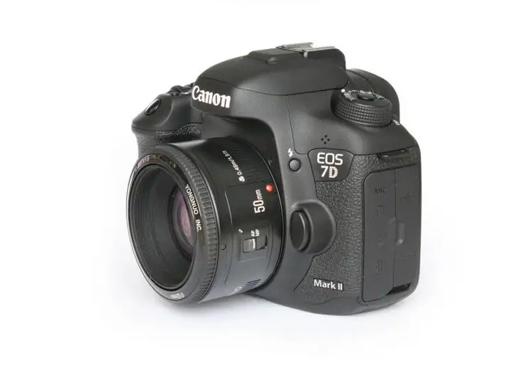 YONGNUO объектив YN50mm f1.8 YN EF 50 мм f/1 8 AF YN50 диафрагма Автофокус для Canon EOS 60D 70D 5D2 5D3 600d DSLR