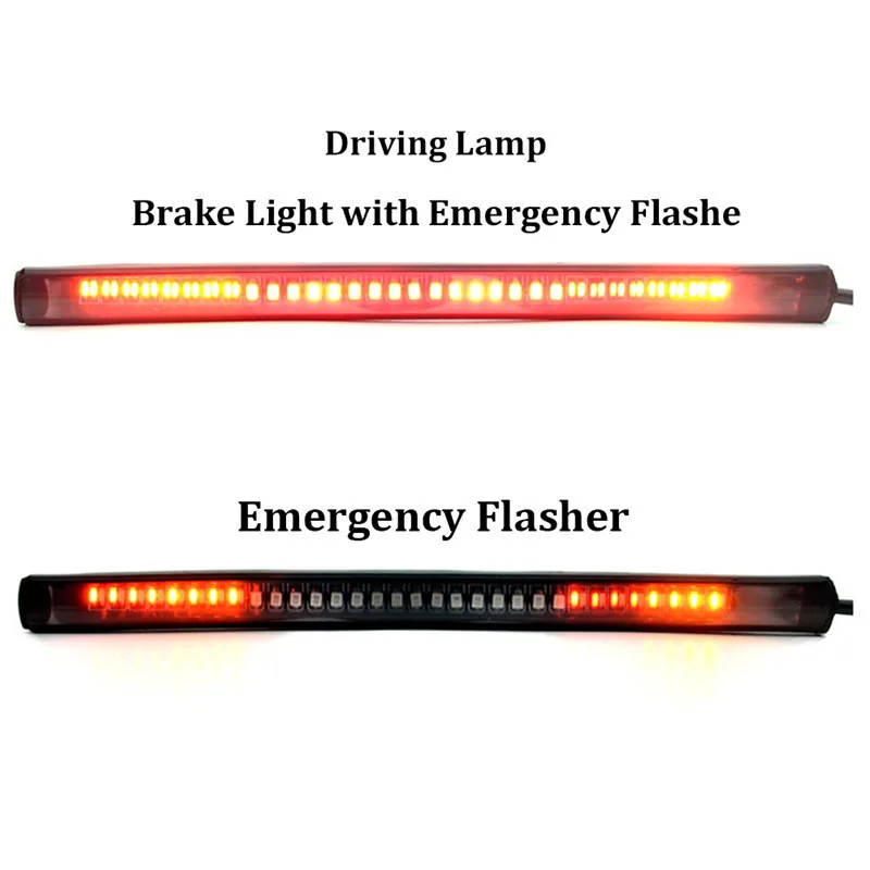 Гибкий светодиодный светильник для мотоцикла 32 дюйма стоп сигнал поворота