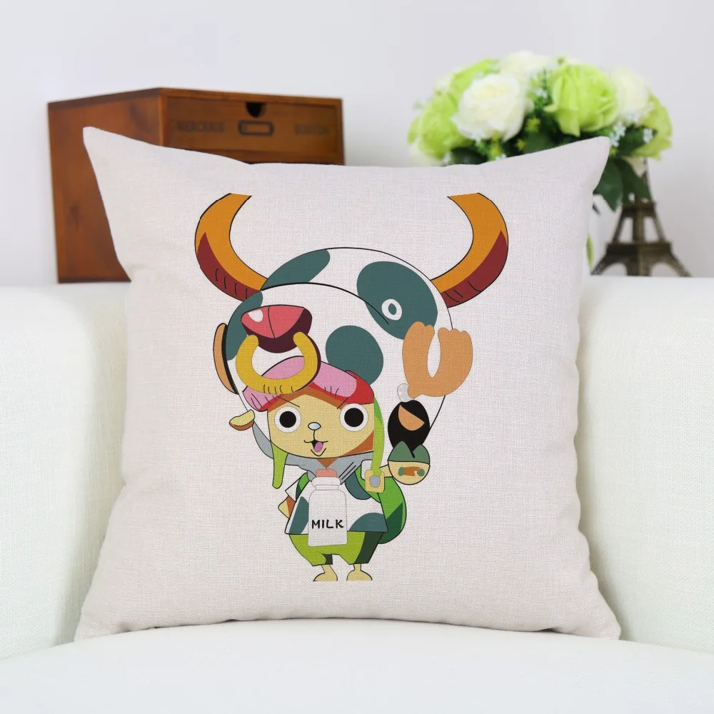 Цельные Чехлы для подушек с изображением обезьяны д Луффи Зоро Санджи наволочка