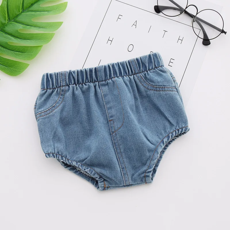 Cowboy Smiley Triangle Shorts Baby Bread Pants Infant Girl Ruffle Ruffled Panties baby kids clothes | Детская одежда и обувь