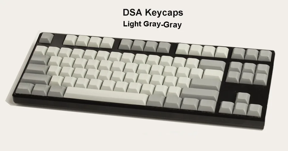 NPKC PBT пустой DSA Keycaps Мечтательный фиолетовый бордовый серый цвет микс для переключатели Cherry MX механические клавиатуры