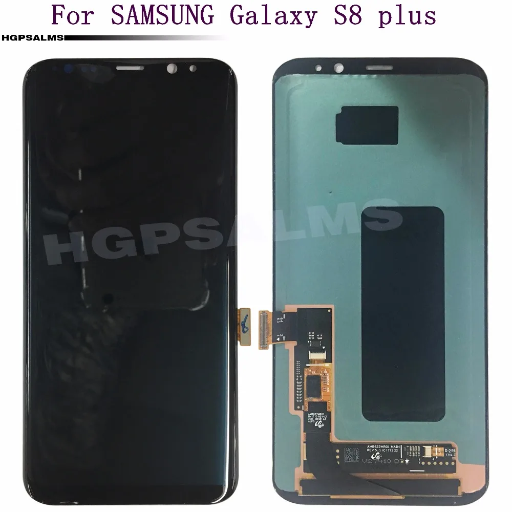 Для Samsung Galaxy S8 plus AMOLED ЖК-дисплей сенсорный экран стекло дигитайзер сборка |