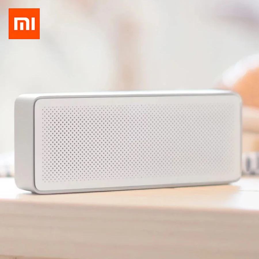 Оригинальный Xiaomi спикер пенал Bluetooth 4 2 квадратных стерео HD качество звука