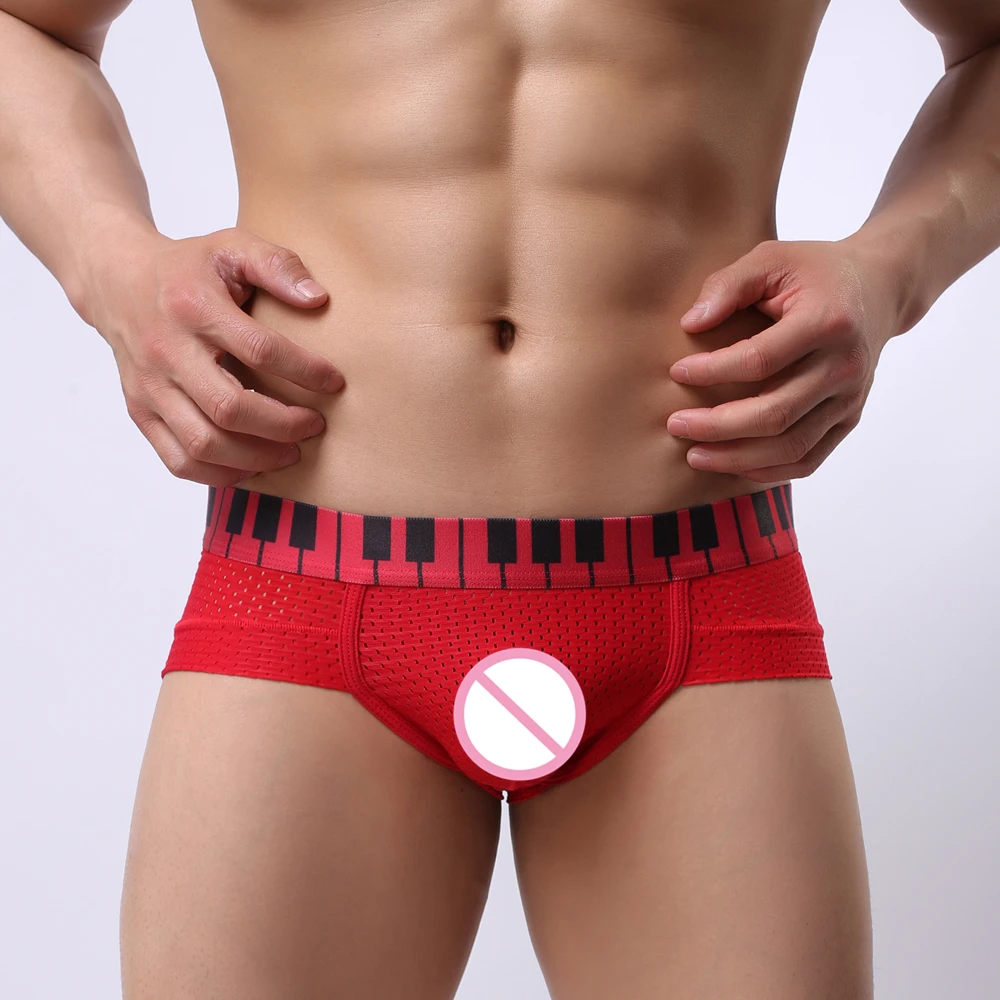 Мужские трусы мужское нижнее белье u-образные выпуклые кальсоны дышащие дырки