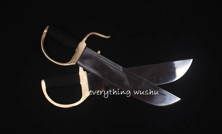 Крыло Чунь мечи крыло дао Барт Чам Бабочка Мечи высокоуглеродистая сталь|cham dao|bart