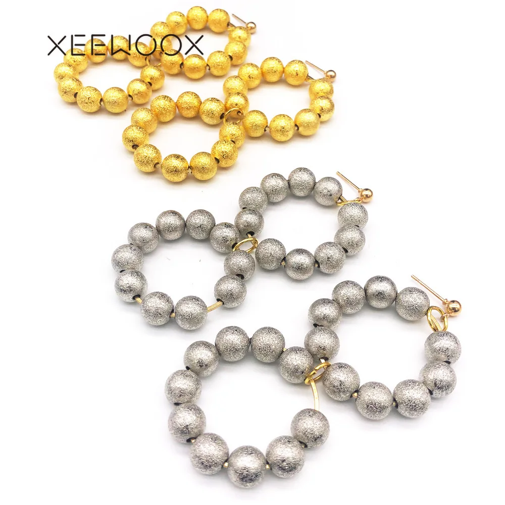 Серебристые золотистые большие круглые гиперболы винтажные металлические