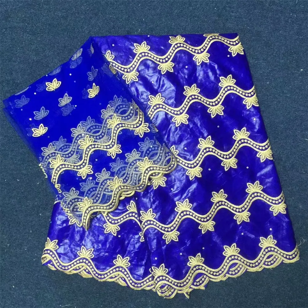 2018 красный dentelle tissu африкен Базен Бисер Кружева Гвинейская парча ткани высокого