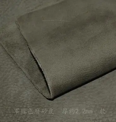 green 2.2mm soft SICODA, 2 шт., 20x25 см, ручная работа, кожаный верхний слой, Воловья кожа, скрытый коврик для мыши, кожа, ткань, простой узор, кожаный кошелек - Цвет: green 2.2mm soft