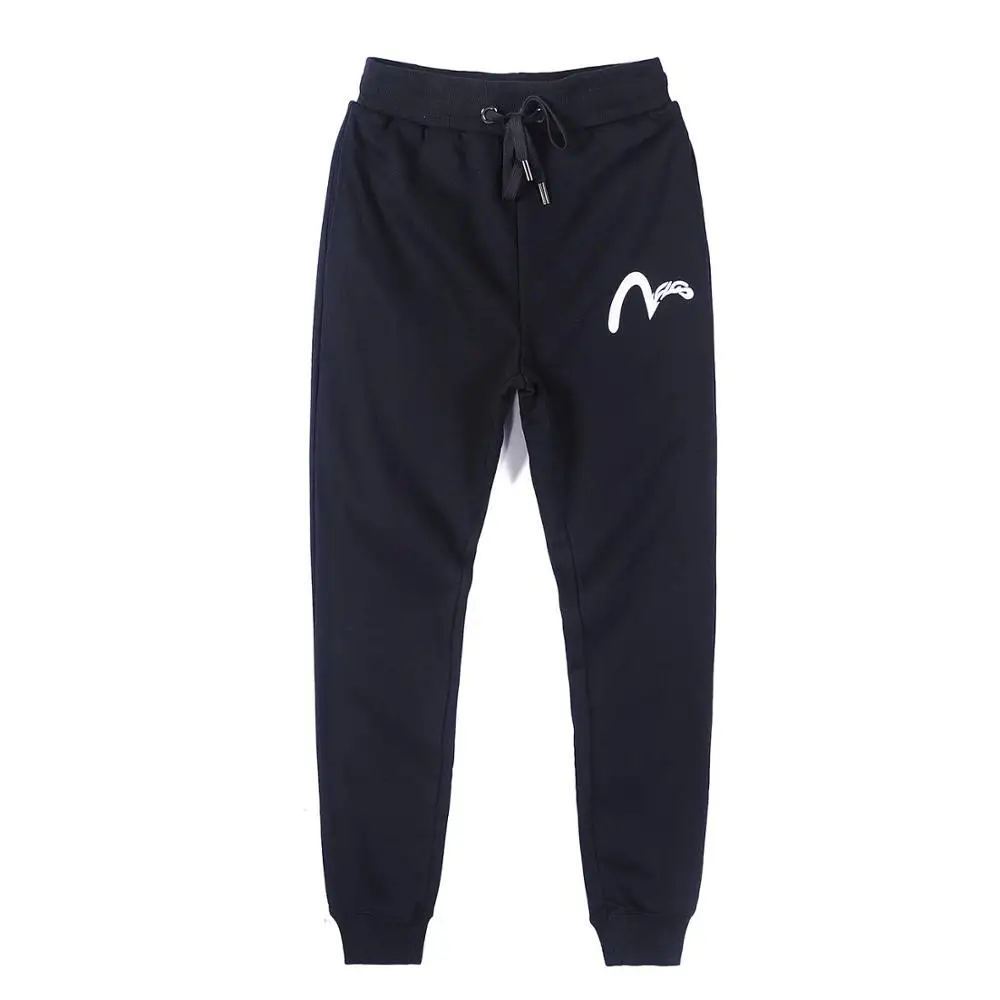 Уличный бренд Evisu универсальные хлопковые теплые дышащие мужские брюки спортивные брюки повседневные мужские брюки шорты 702