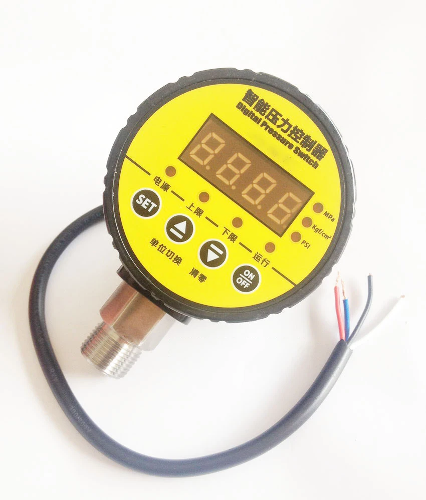 Переключатель низкого давления воздуха Диапазон тестирования 0 ~ 16 бар G 1/2 дюйма