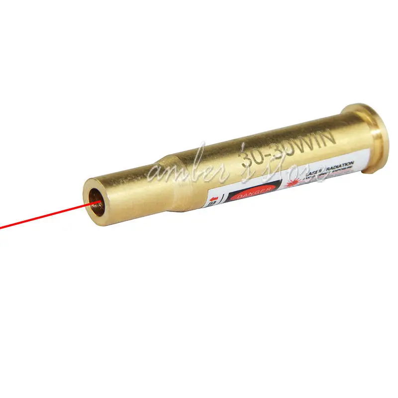 Высокое Качество Латунь CAL: 30 30WIN Картридж красный лазерный Диаметр Sighter Boresighter|laser