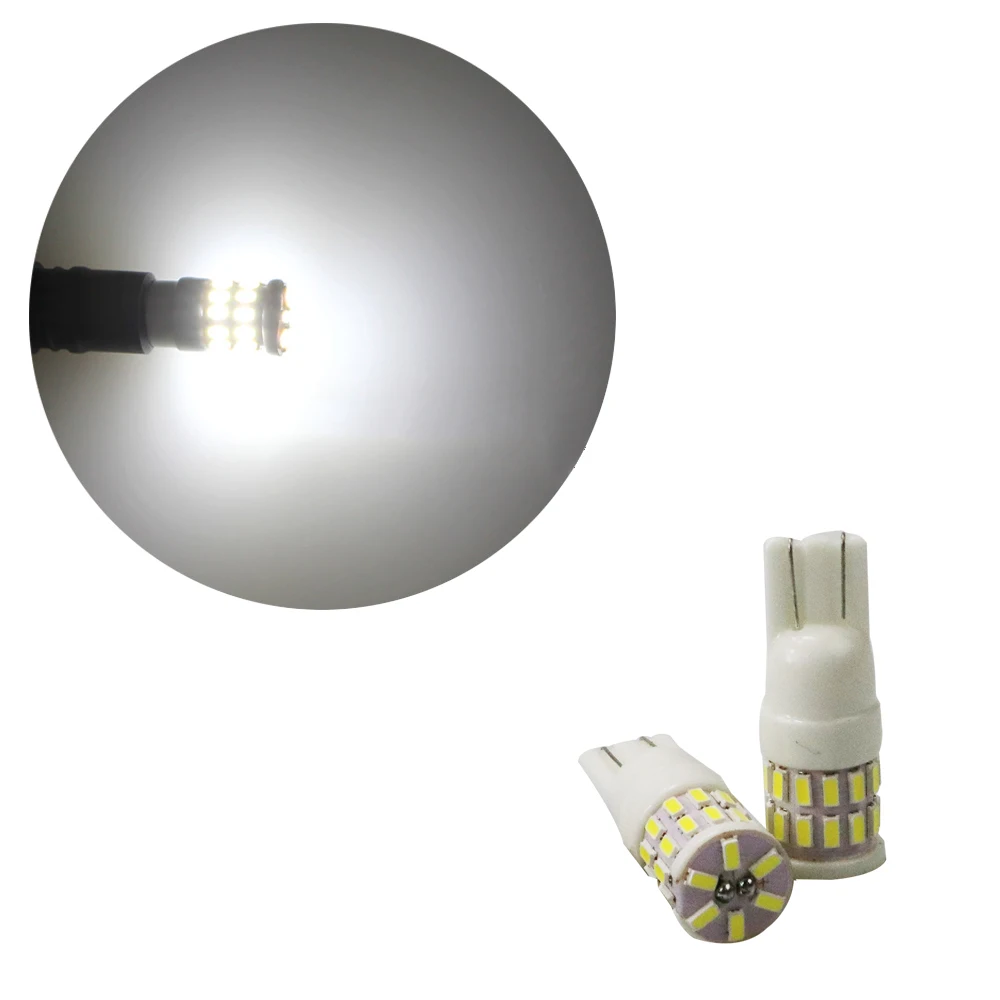 Керамическая Светодиодная лампа AEING T10 1 шт W5W 30SMD Light s 3014 автомобильная для