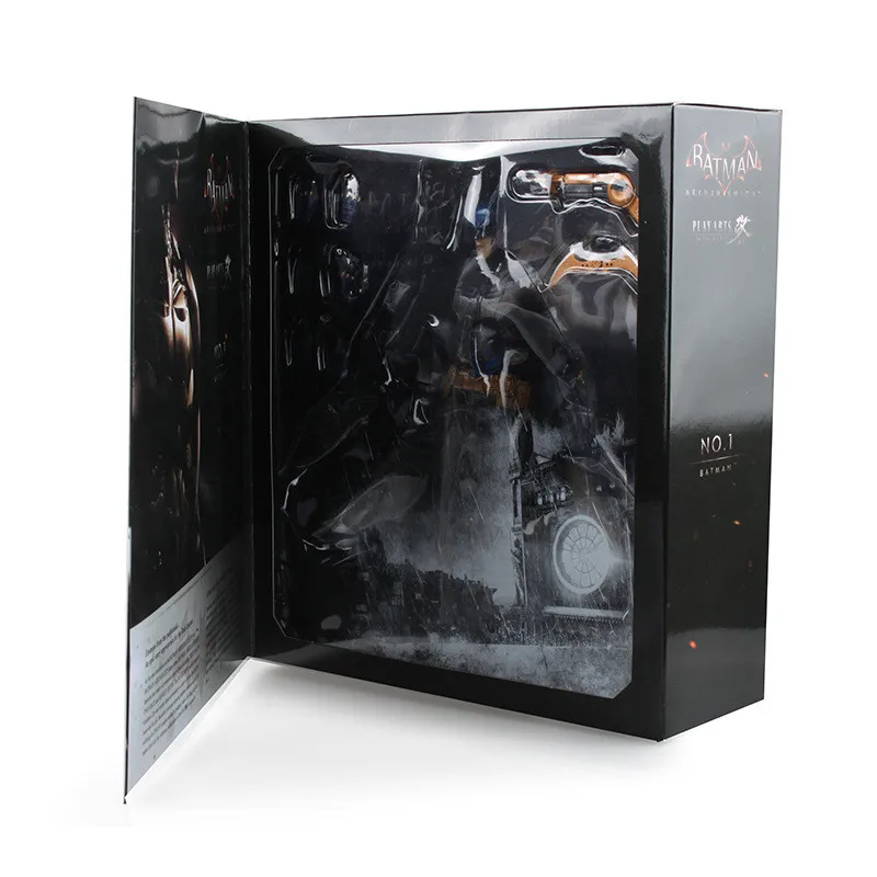 Ограниченная версия 28 см Batman Arkham Knight Blue. Play Arts Kai ПВХ фигурка коллекционеров модель с коробкой