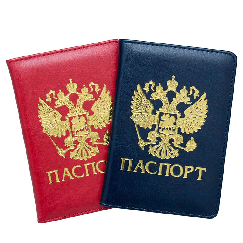 Новые российские обложки для паспорта для мужчин и женщин, Дорожный Чехол для паспорта, для путешествий, для документов, для мужчин, Т-образная Обложка, для сим-карты, держатели для паспорта