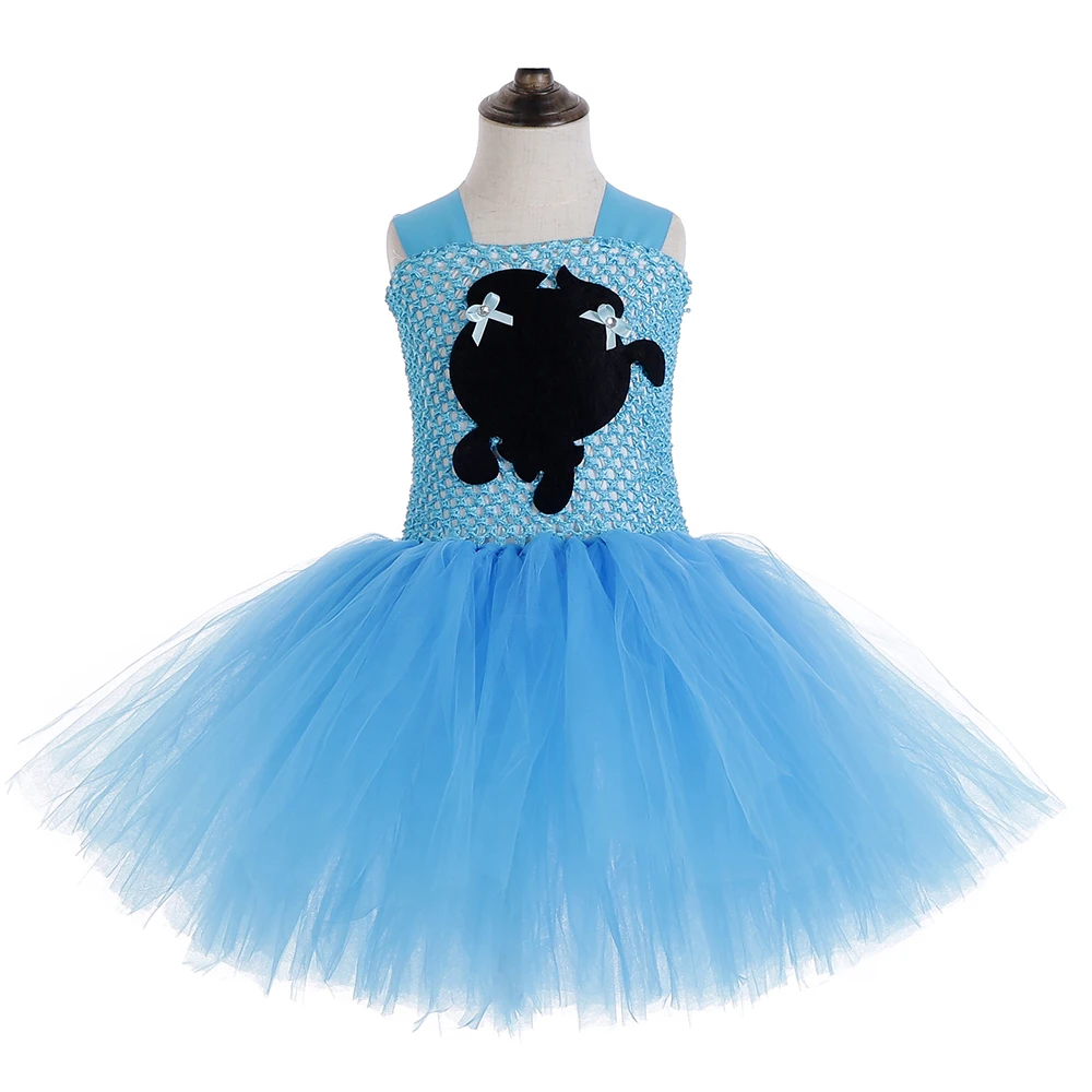 Детское платье для девочек ярко-розовое синее зеленое летающее детские платья