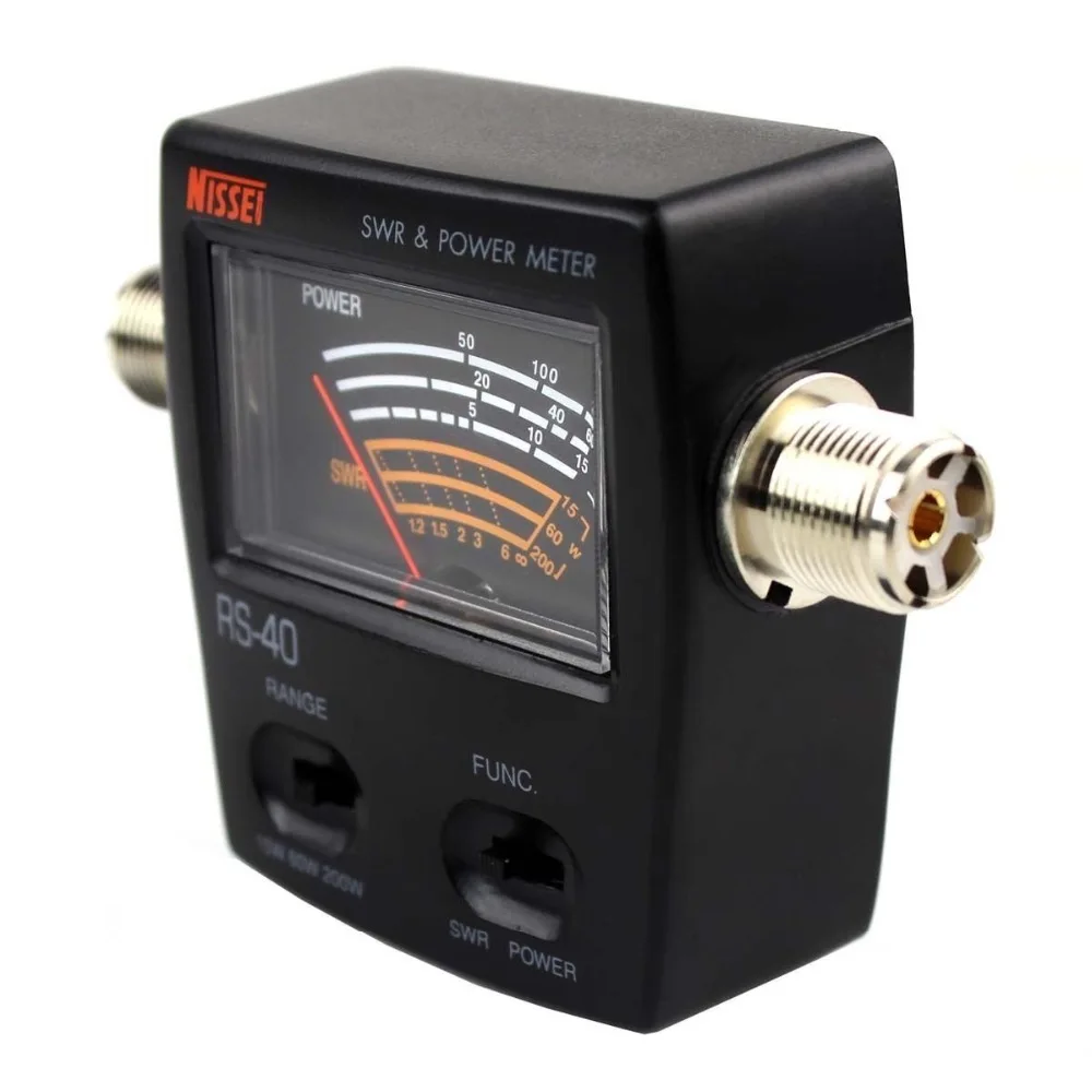 Счетчик мощности SWR NISSEI RS 40 Professional для KENWOOD YAESU ICOM TYT Mobile Radio|nissei rs-40|swr powerswr power meter |