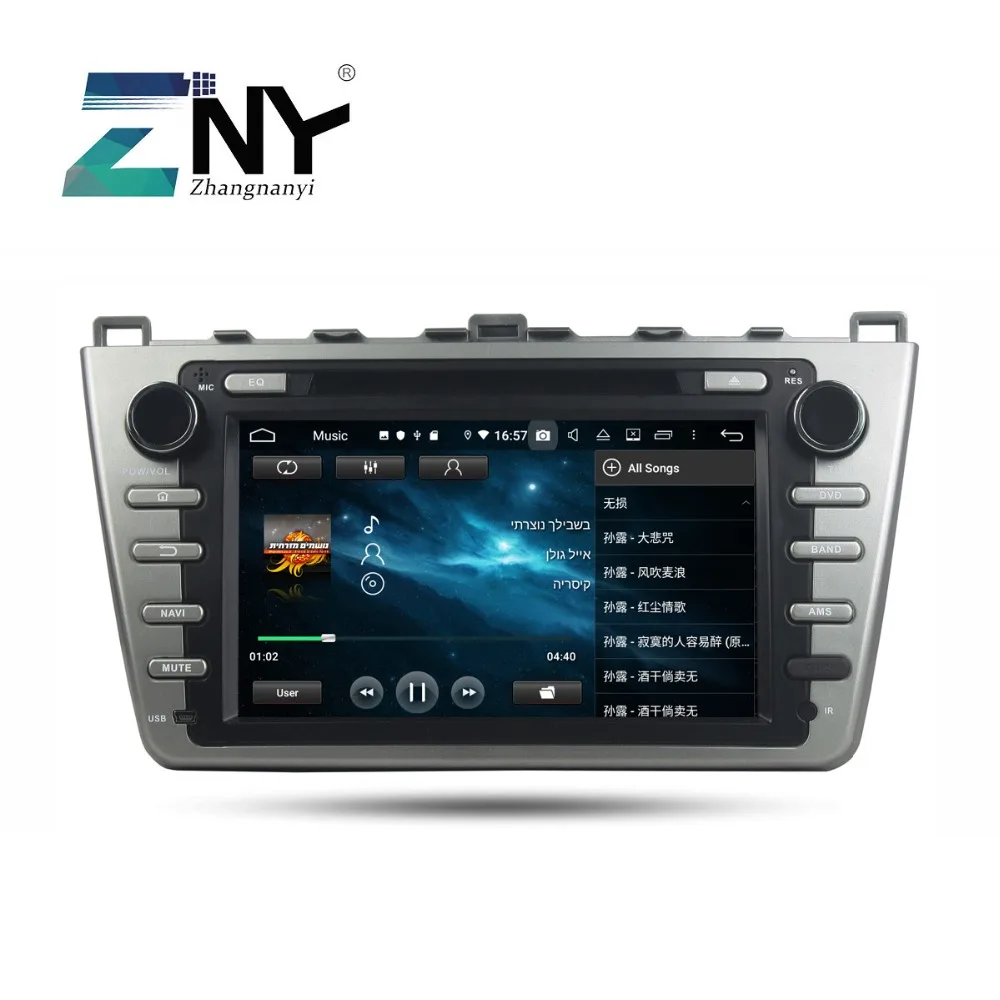 8 "ips в тире 2 Din Android 9 0 Автомобильный DVD стерео для Mazda 6 Ruiyi ультра Авто Радио WiFi gps