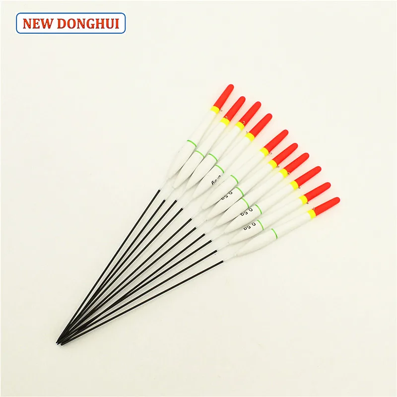 Newdonghui 10 шт./лот красный Поплавки Рыбная ловля поплавок fluctuator 0.5 г плавучести OEM