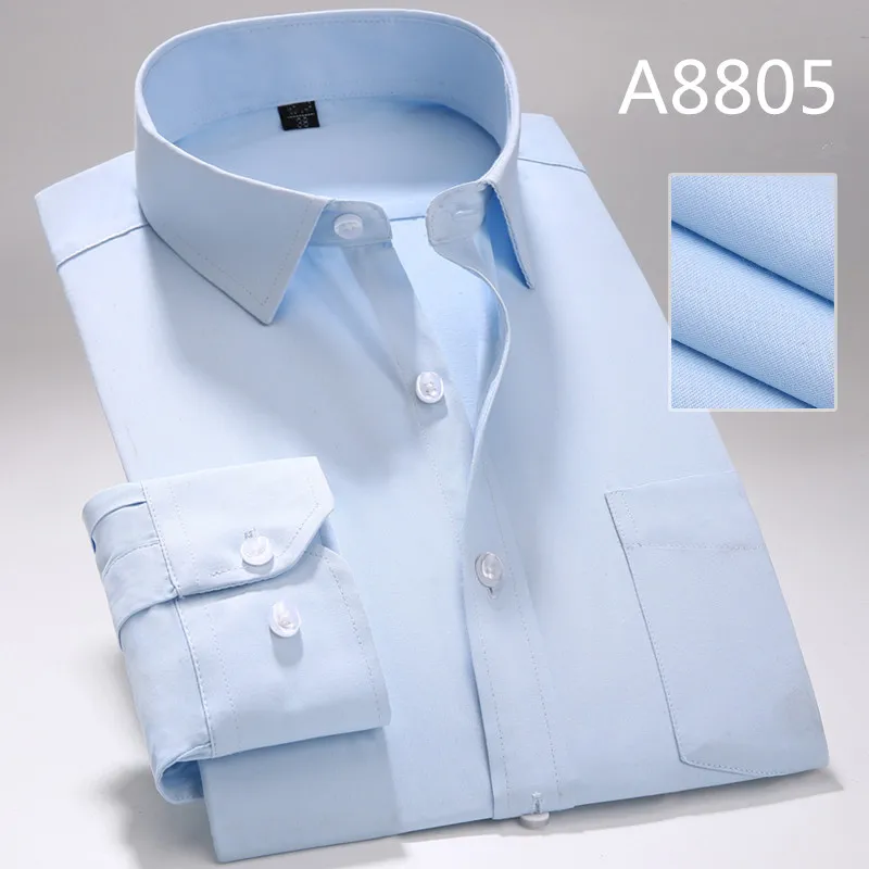 A8805 DAVYDAISY, высокое качество, мужские рубашки, деловые, джентльменские, твил, в полоску, формальная одежда, рубашки, Мужская одежда, Camisas DS-137 - Цвет: A8805