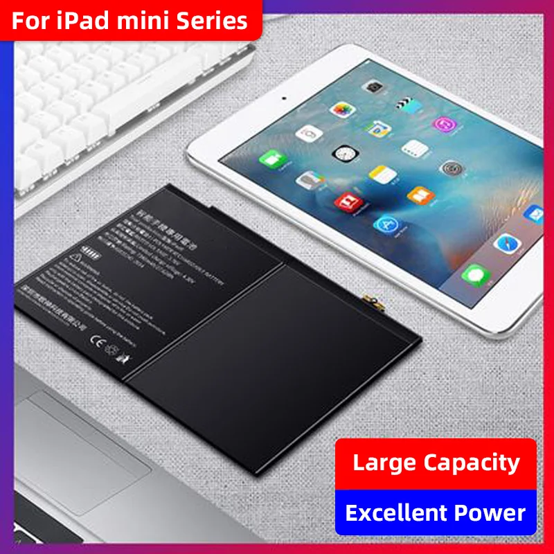 Новый аккумулятор для планшета Apple iPad Mini2 Mini3 A1489 A1490 A1491 A1599 сменные батареи 6471 мАч с