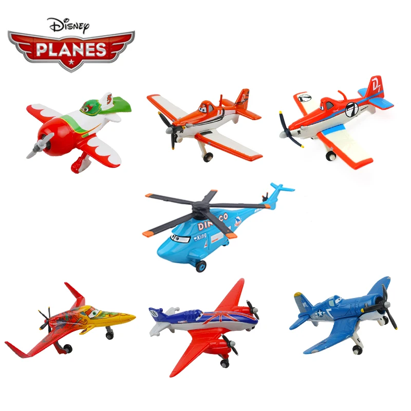 Оригинальная модель Disney Pixar тачки 3 самолета 2 No.7 ПЫЛЬНАЯ стойка Jetstream 1:55 литая из