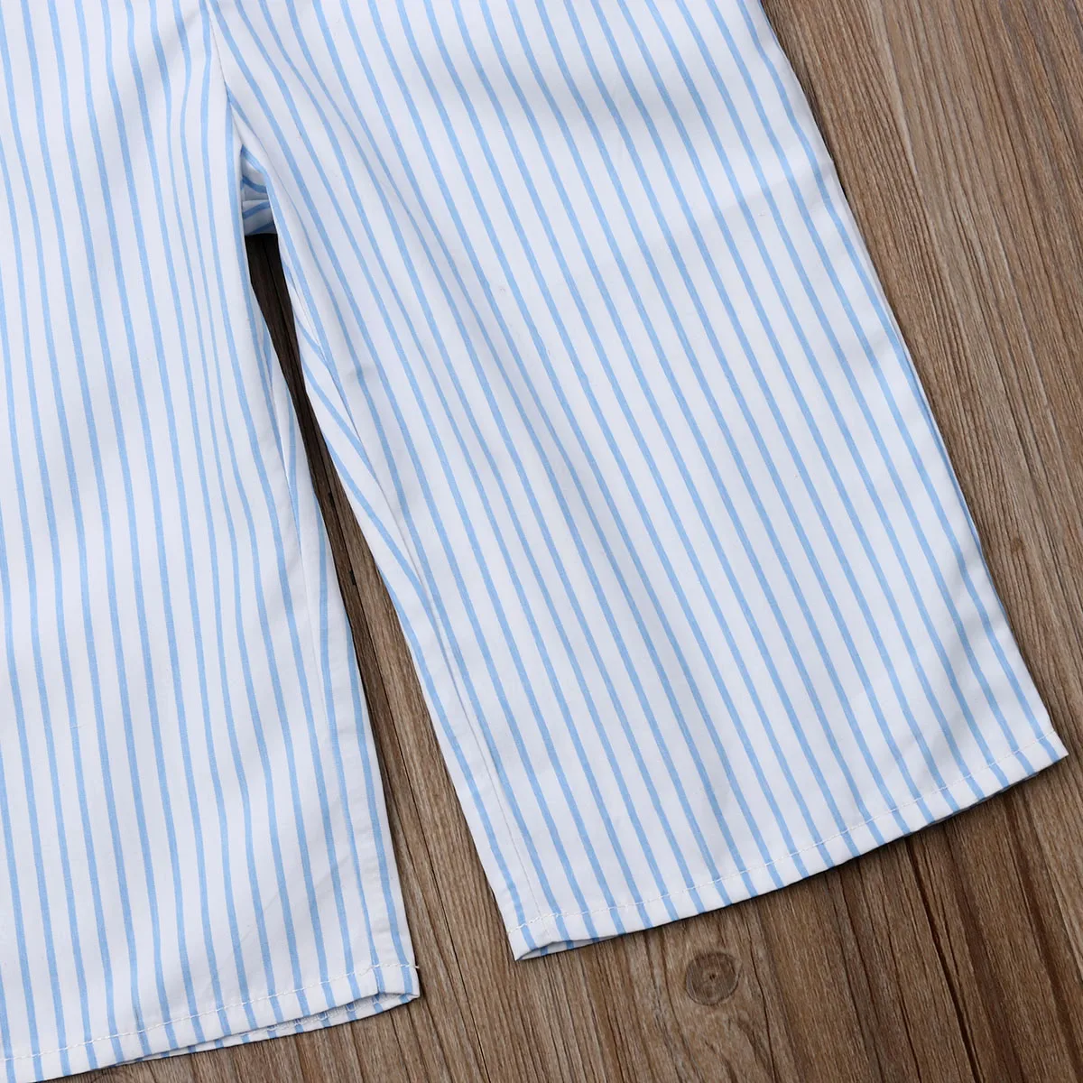 Коллекция 2019 года брендовый комбинезон в полоску без рукавов для маленьких