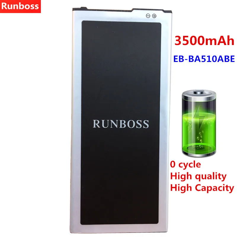 Runboss Оригинальная Аккумуляторная батарея для Samsung Galaxy A5 2016 Edition A510F A5100 EB-BA510ABE A51