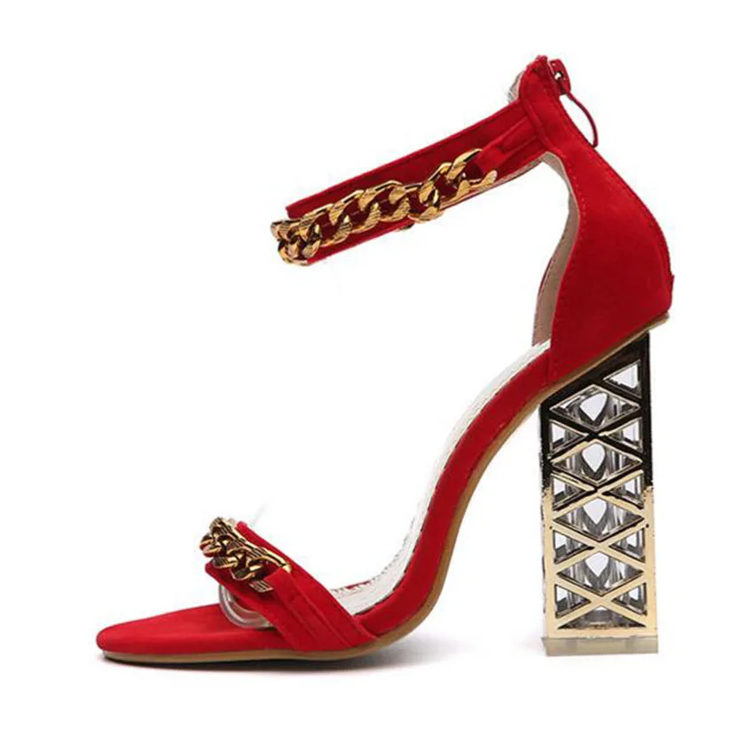 

Summer Rhinestone Peep Toe High Heels Women Shoes Crystal Sandals Shoes High Heels Shoes size 34-40