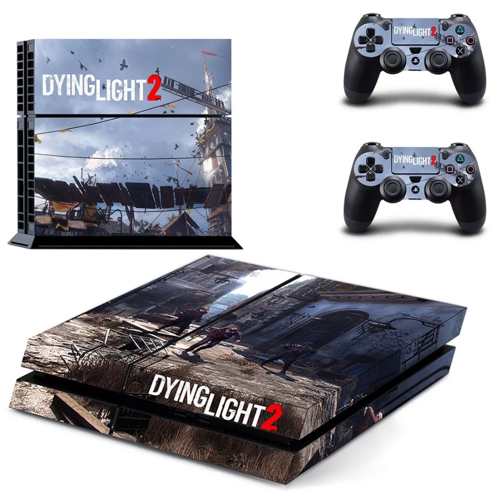 Игра Dying светильник 2 PS4 переводная картинка наклейка для Sony PlayStation 4 консоли и