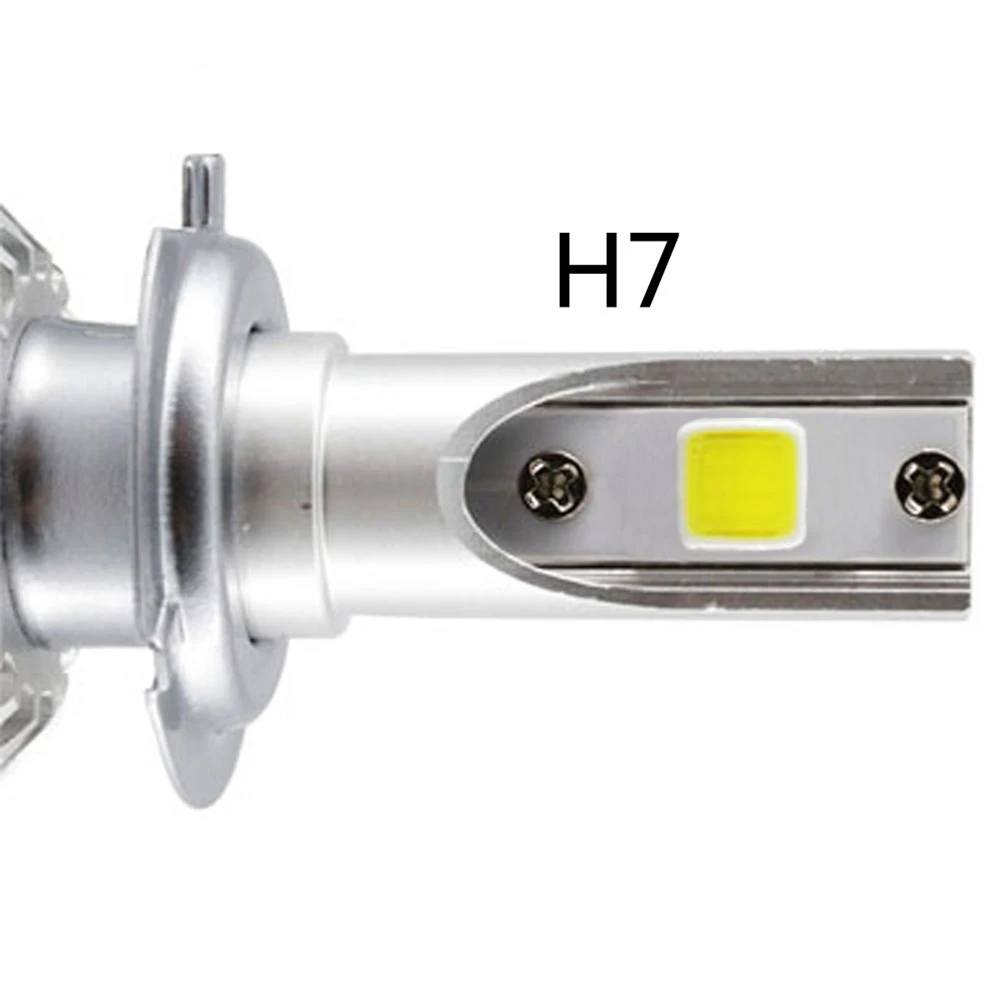 2 шт. Сверхъяркие Светодиодные лампы COB H1 C6 H4 9005 H7 9006 H3 72 Вт Вт|lamp bulb|light lamplamp light bulb |