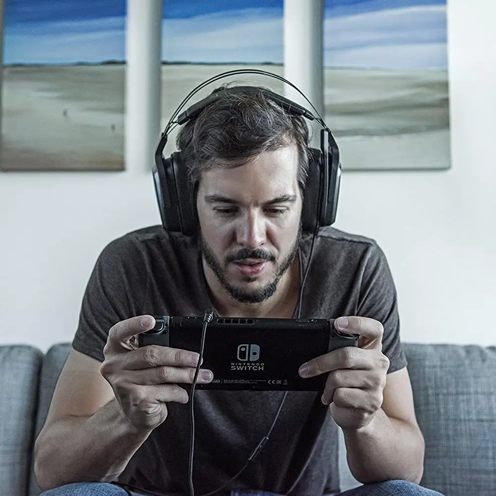 Razer Tiamat 2,2 V2 аналоговая игровая гарнитура 7,1 виртуальное объемное звучание с микрофоном и проводной гарнитурой геймерские наушники