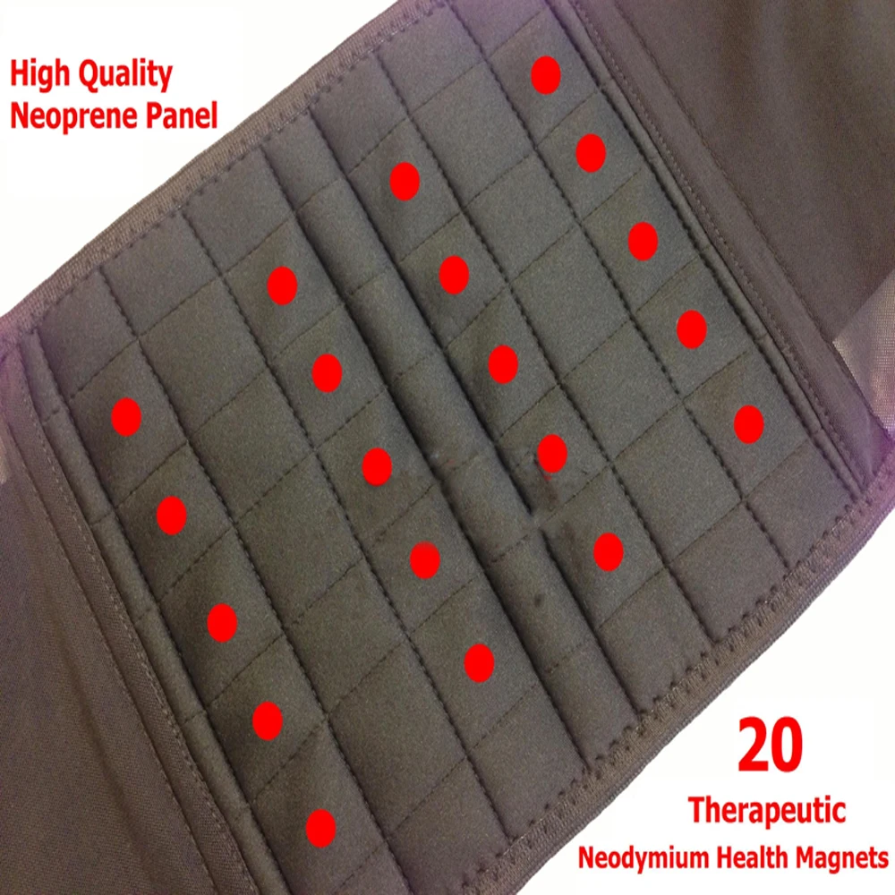 Поясничная поддержка спины с 20 мощными магнитами дальняя инфракрасная