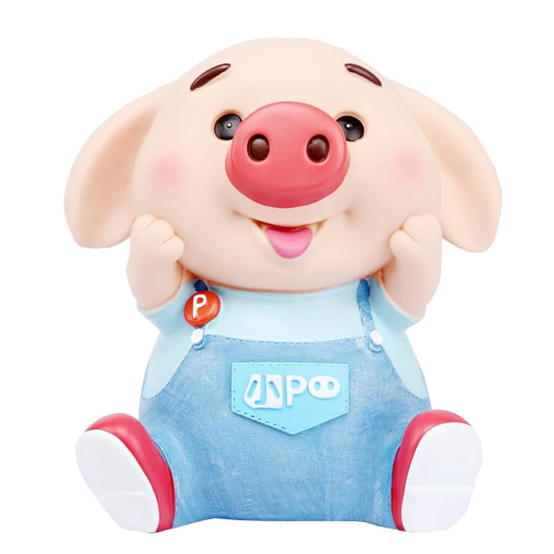 Креативная виниловая удачная модель свинья копилка для рукоделия предметы