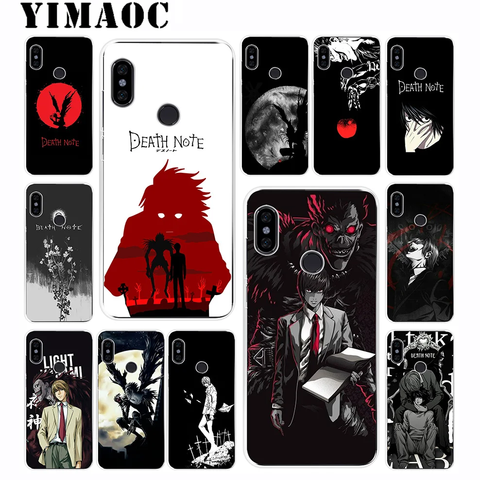 Мягкий силиконовый чехол YIMAOC Death Note для Xiaomi Redmi 6 6A 5A 5 S2 Puls 8 7 4X4 4A Pro Go |