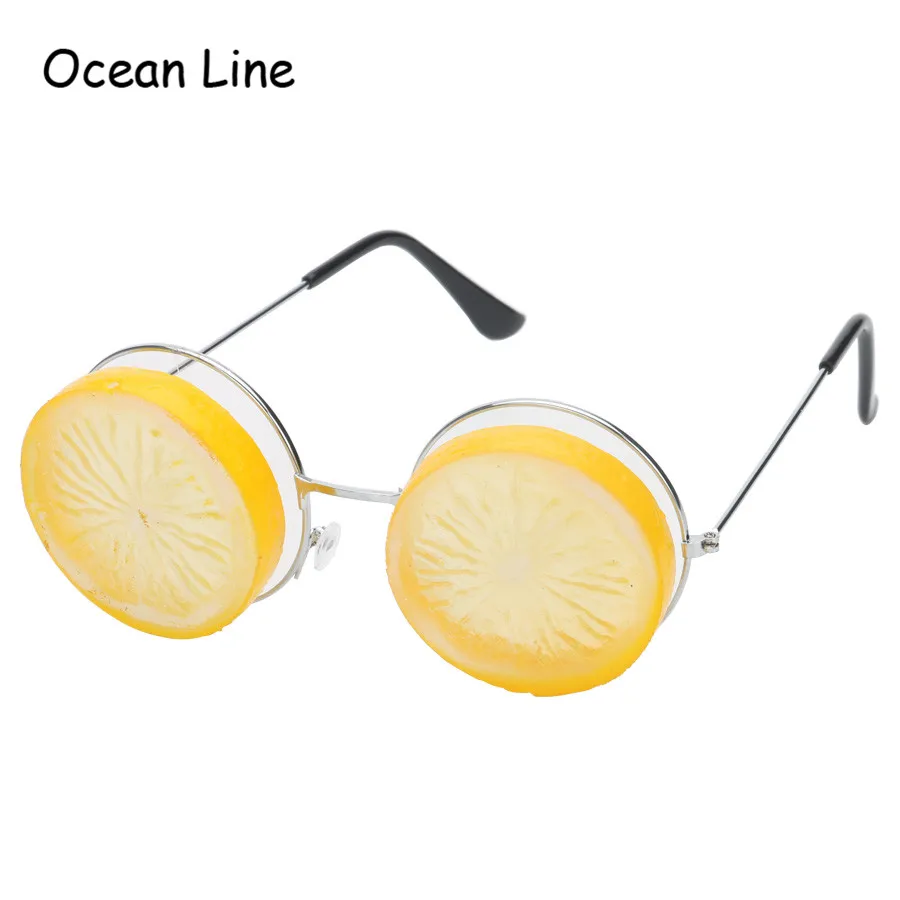 Смешно лимона тропический пляж партия Майами Стиль костюмы Всё для фото будки